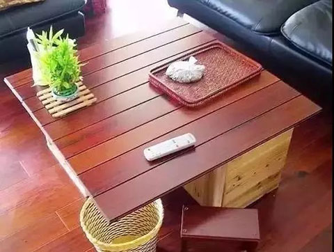 木地板只能鋪地上？來看看網友們的瘋狂腦洞……